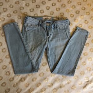 Hollister light jean leggings